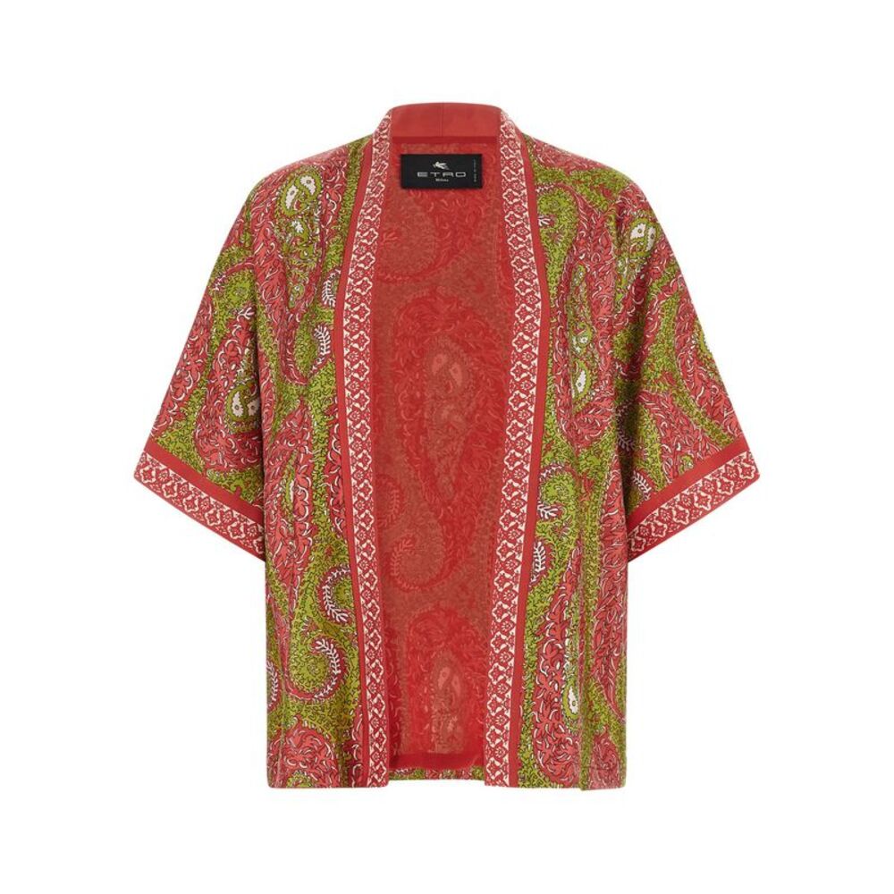 Etro Multicolor Silk Women's Cardigan